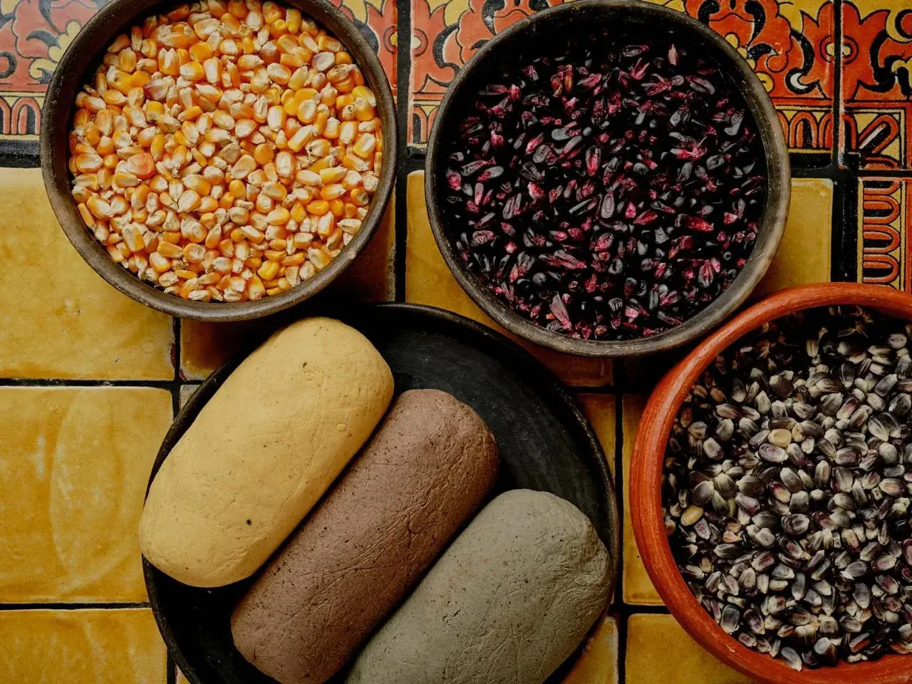 Heirloom corn and masa