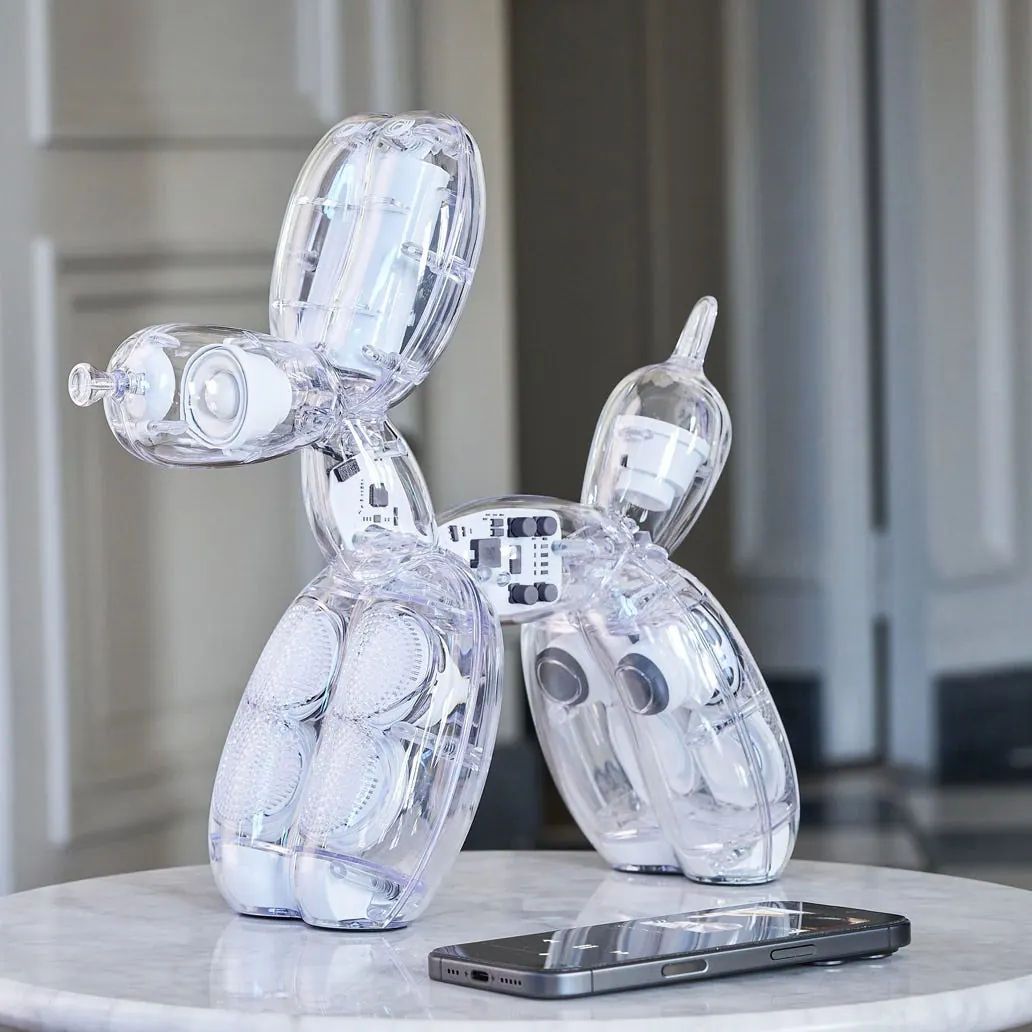 Lexon x Jeff Koons Balloon Dog Speaker, Chromatic edition