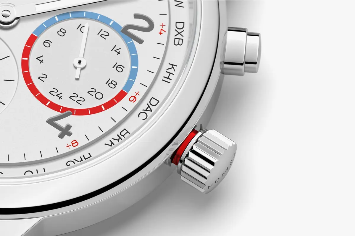 NOMOS Glashütte Club Sport neomatik Worldtimer, white (Ref. 792), photo 3