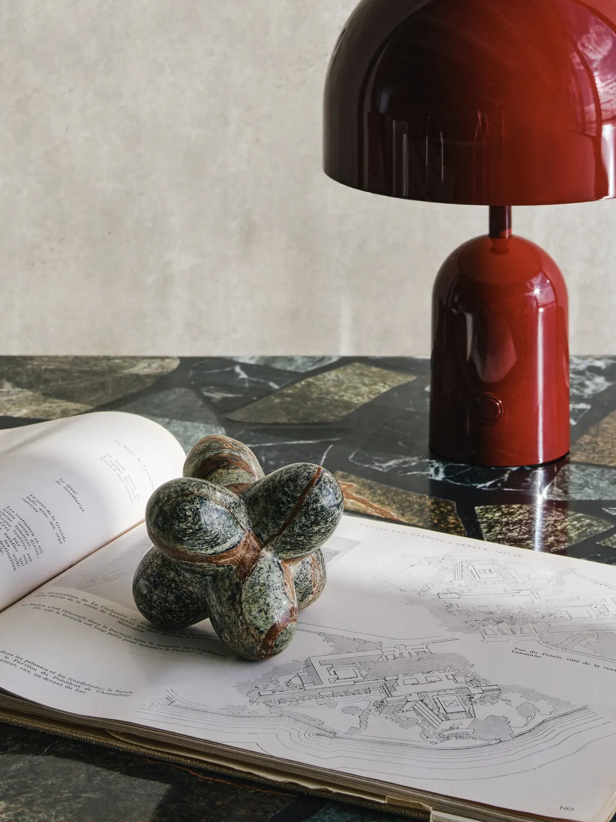 Tom Dixon Jack Object, Forest Green Marble, photo 2