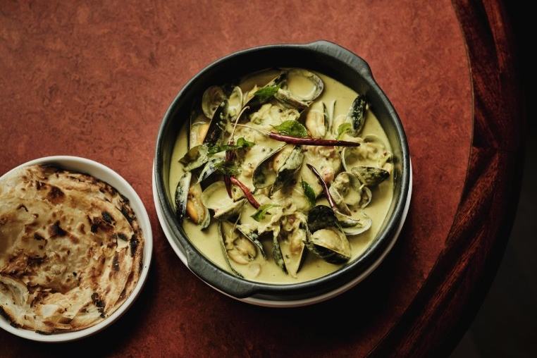 Seasalter clams with sherry and grass-fed butter