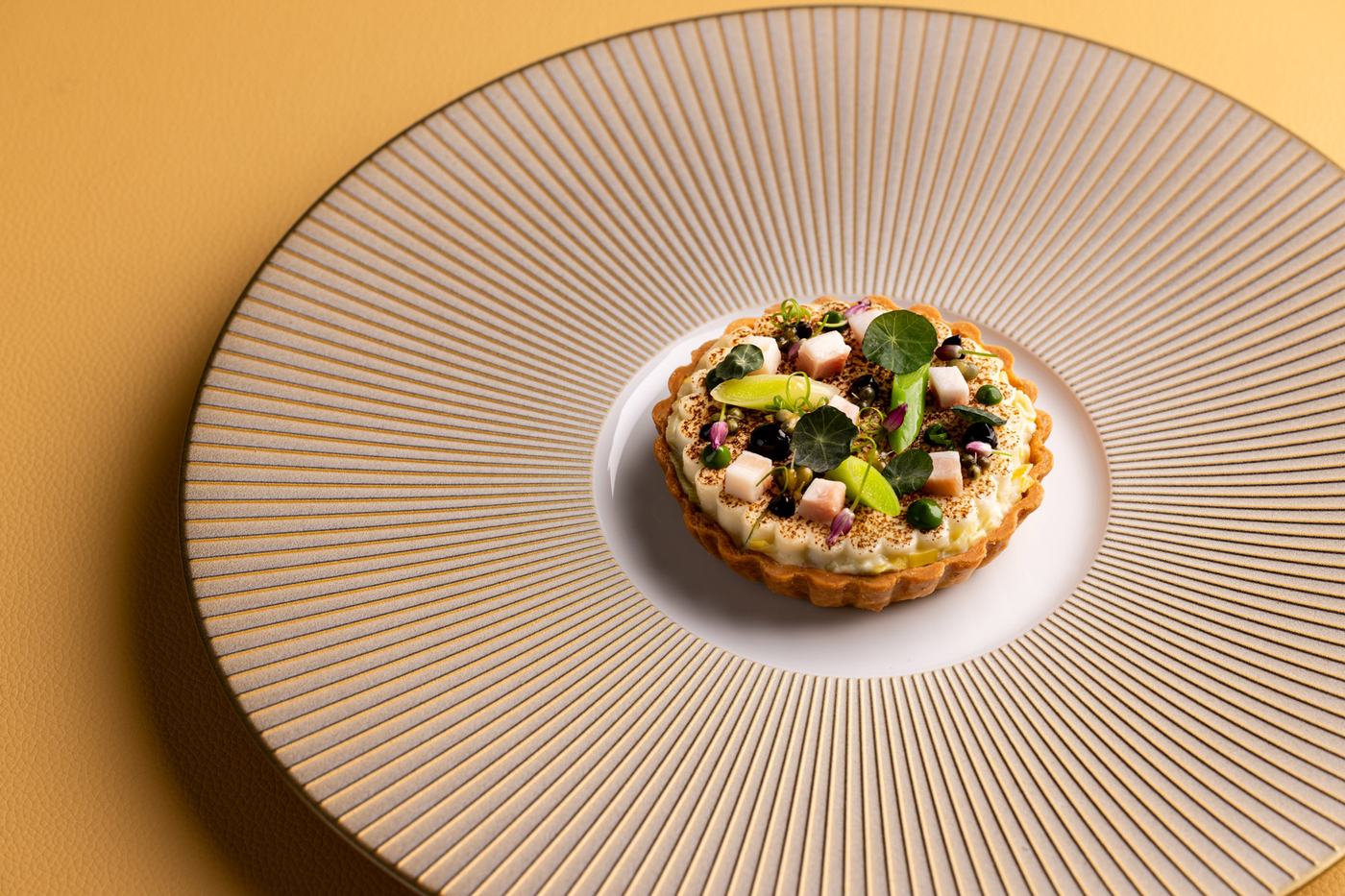 Quiche Lorraine, Journey menu