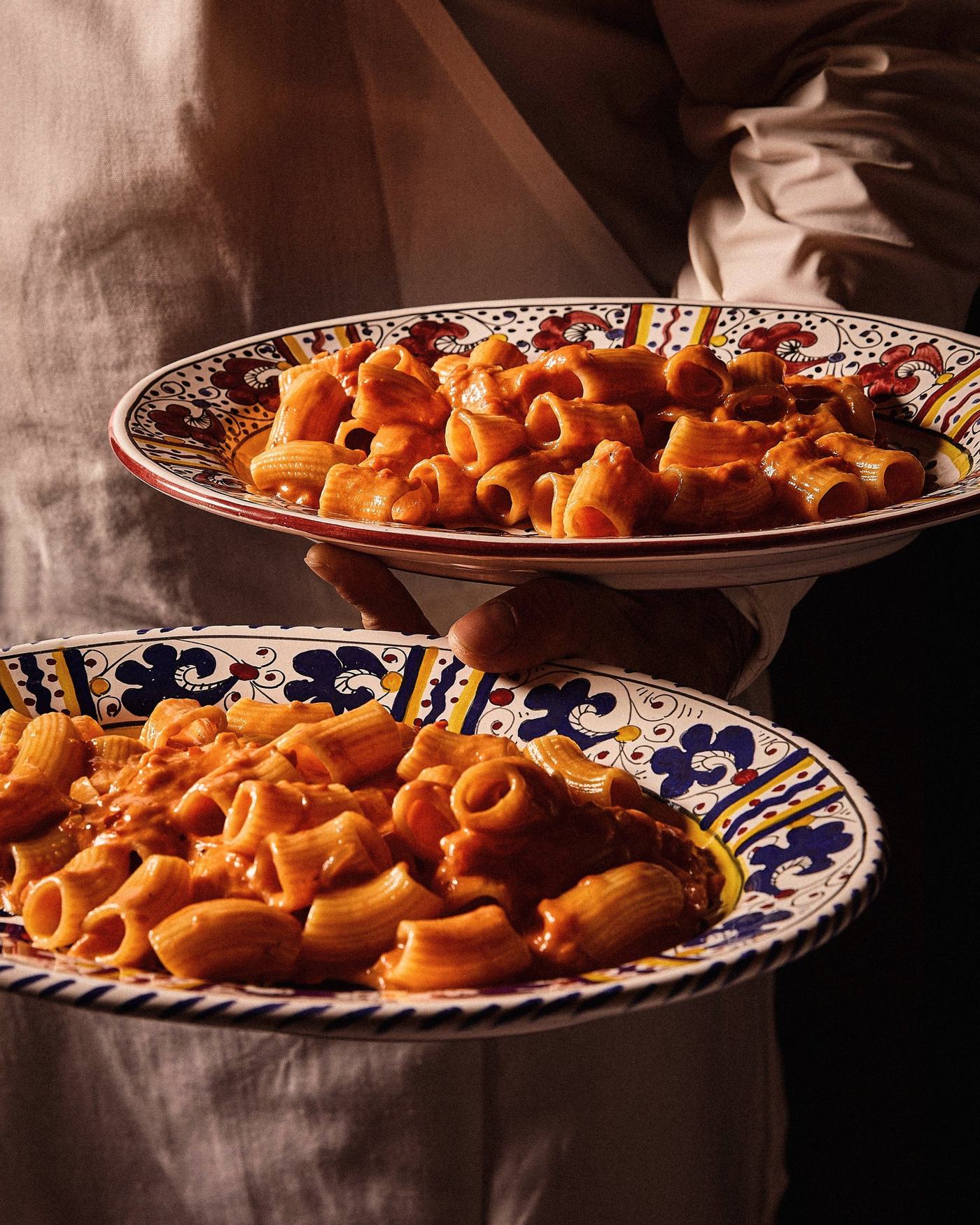 Spicy rigatoni vodka