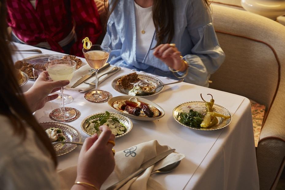Meze at Leydi, overseen by Selin Kiazim