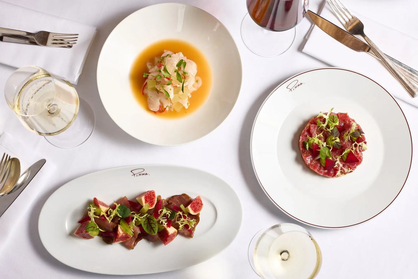 Crudo, tartare and carpaccio
